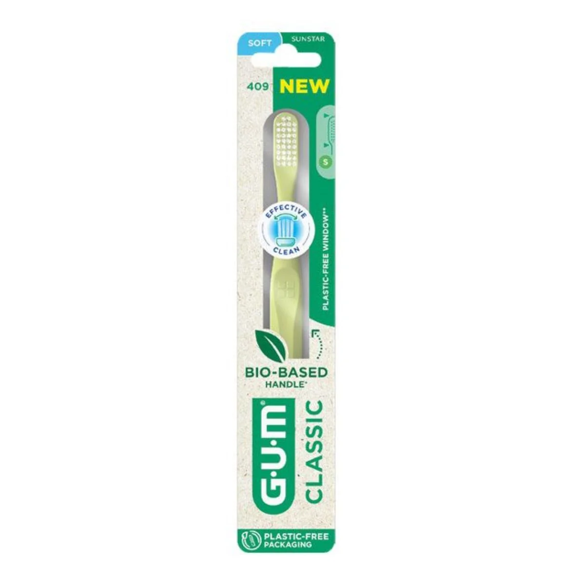 Φωτογραφία προϊόντος: Gum Classic Compact Soft (409) Οδοντόβουρτσα Μαλακή 1τμχ