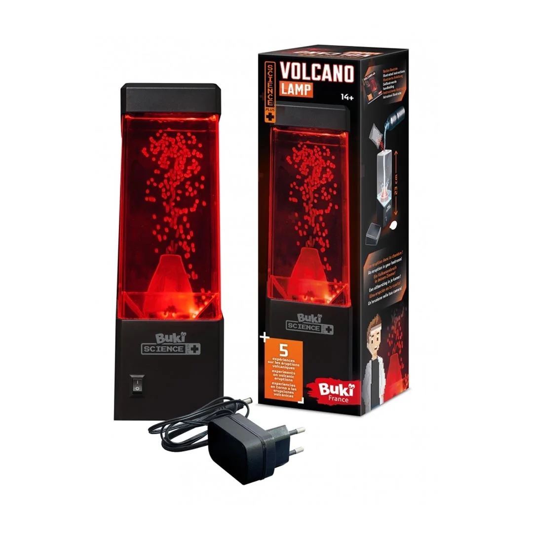 Φωτογραφία προϊόντος: SP002 Buki Volcano Lamp Ηφαίστειο 5 Πειράματα