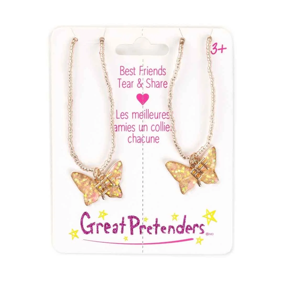 Φωτογραφία προϊόντος: 86113 Great Pretenders Σετ 2 κολιέ Best Friends Πεταλούδα