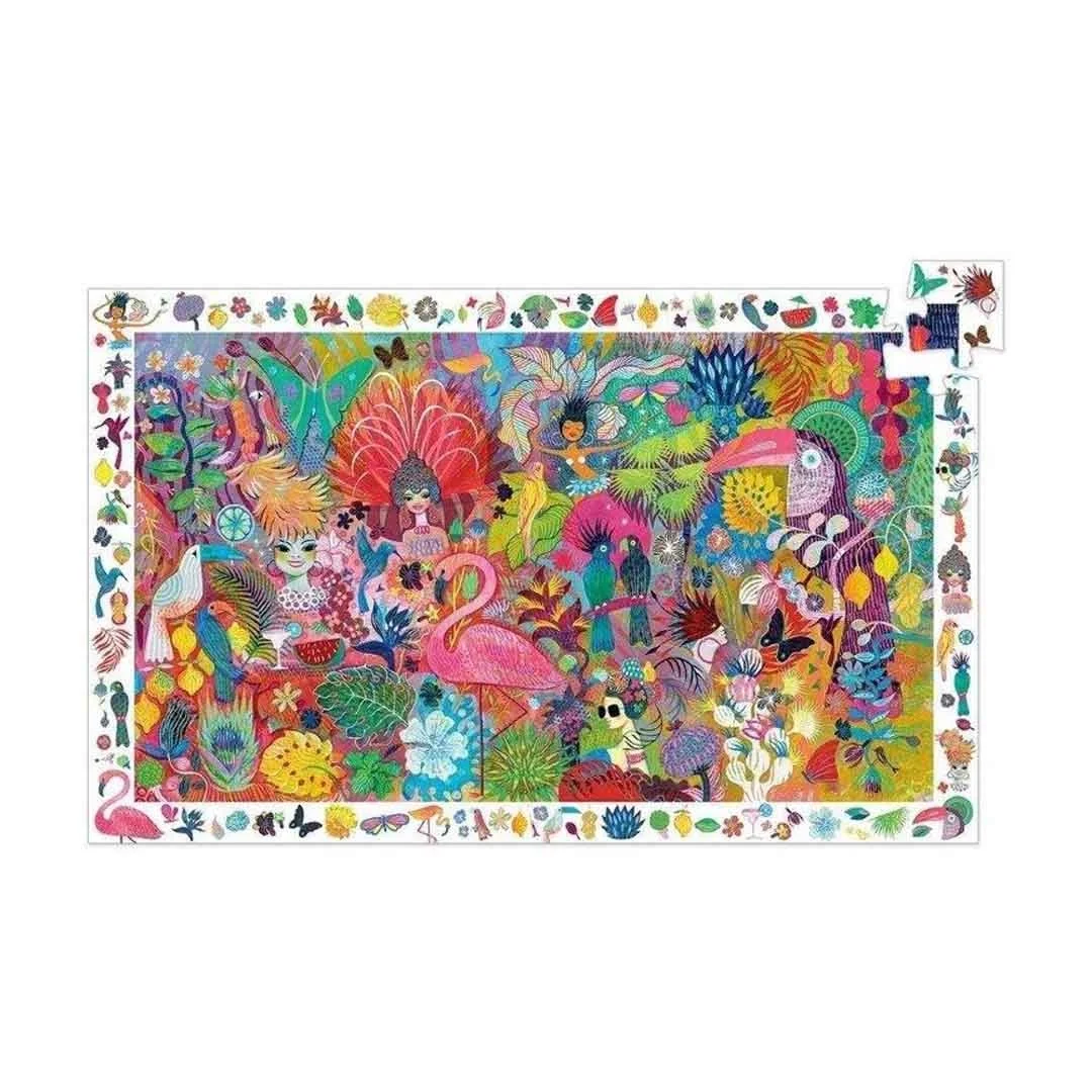 Φωτογραφία προϊόντος: 07452 Djeco Puzzle Ανακάλυψης Καρναβάλι Ρίο 200 Τεμάχια