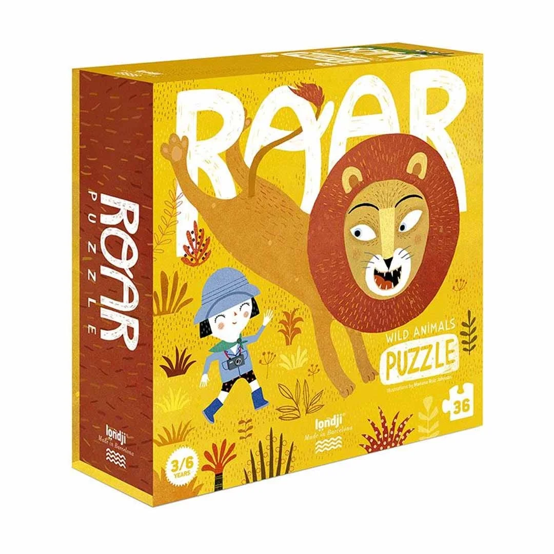 Φωτογραφία προϊόντος: PZ021U Londji Puzzle Roar 36 Τεμάχια