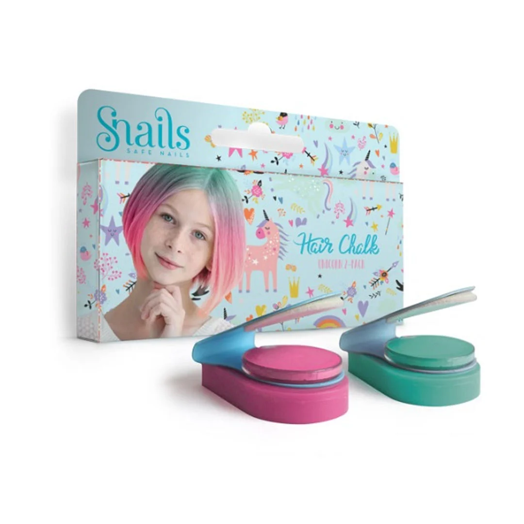 Φωτογραφία προϊόντος: HC004 Tox Free Snails Hair Chalk Unicorn Σετ 2 Τεμάχια