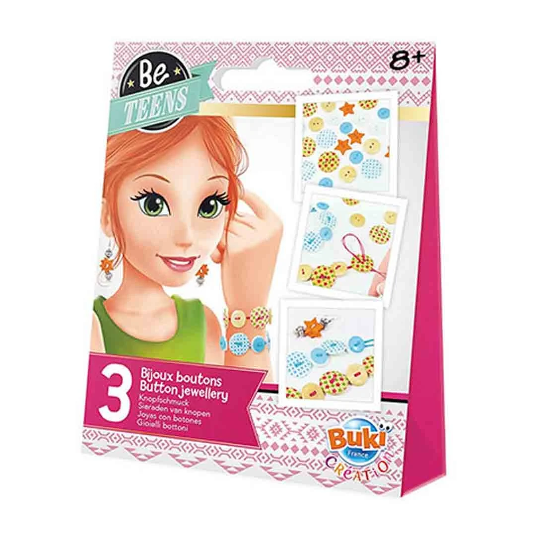 Φωτογραφία προϊόντος: BE301 Buki Button Jewellery Be Teens