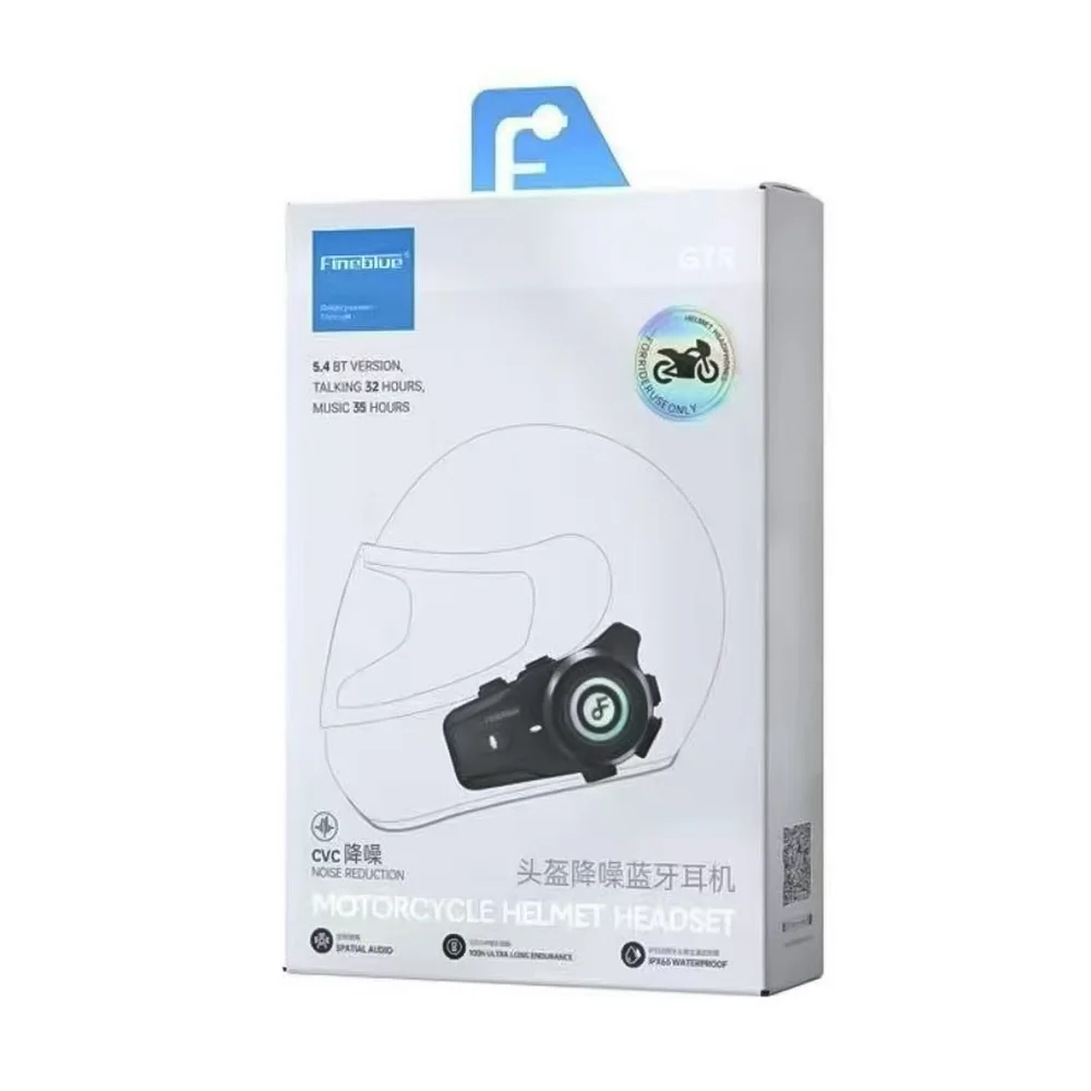 Φωτογραφία προϊόντος: OEM Fineblue Ενδοεπικοινωνία Μονή για Κράνος Μηχανής GTR 01-031