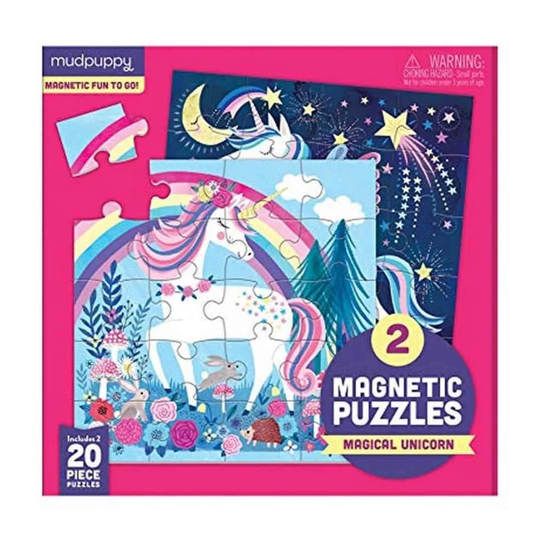 Φωτογραφία προϊόντος: 355566 Mudpuppy Puzzle Μαγνητικό Μονόκεροι 20 Τεμάχια