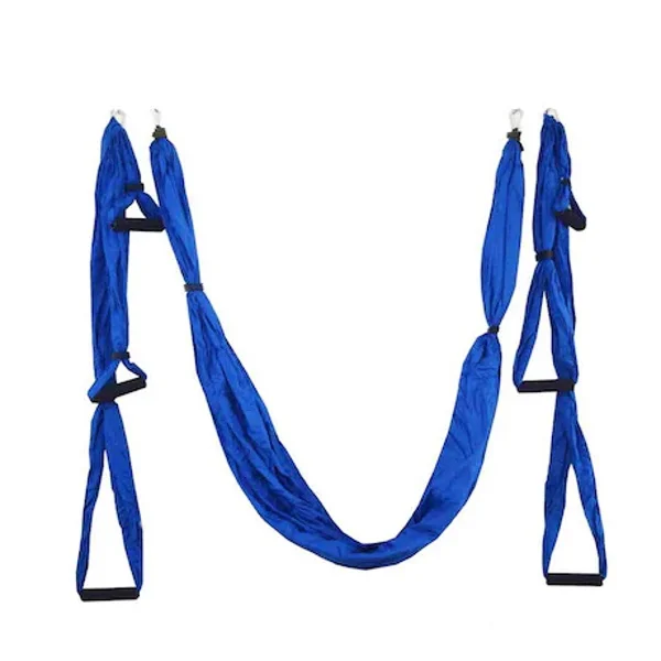 Φωτογραφία προϊόντος: Kepeak Aerial Swing Anti-Gravity Silk Αιώρα με λαβές Yoga και Pilates (Royal Blue)