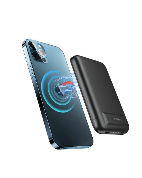 Φωτογραφία προϊόντος: Veger V0553P 5000mAh MagOn Kick Power Bank (PD20W/Mag 15W)