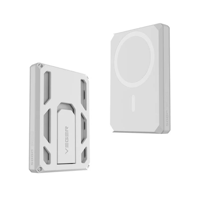Φωτογραφία προϊόντος: Veger X5 MagSafe Power Bank 5000mAh 15W με Θύρα USB-C (Λευκό)
