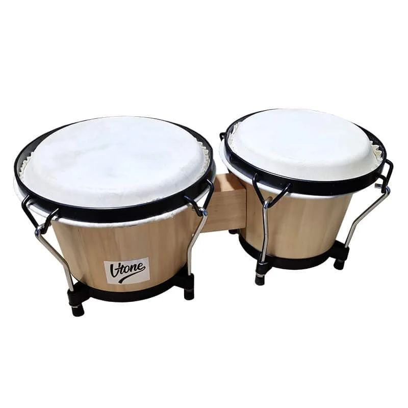 Φωτογραφία προϊόντος: V-TONE BONGOS SET 67 bongo drum wood drums pair