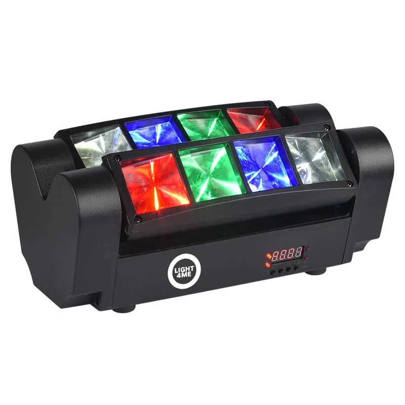 Φωτογραφία προϊόντος: LIGHT4ME SPIDER MKII TURBO LED light effect 8x3W RGBW