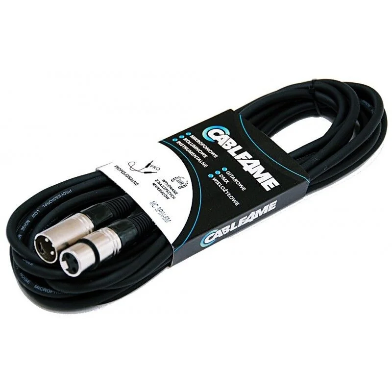 Φωτογραφία προϊόντος: CABLE4ME XLR Male - XLR Female 6m
