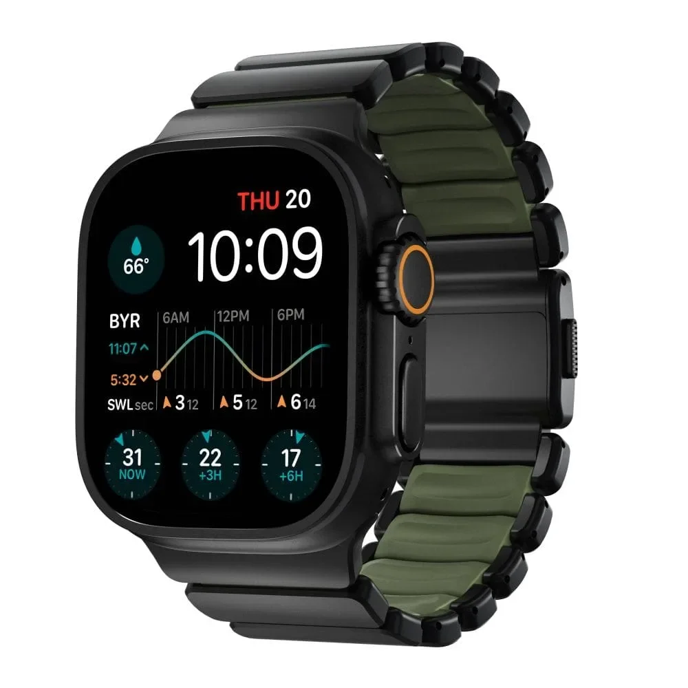 Φωτογραφία προϊόντος: GR Nomad Stratos Band Titanium Black 49mm Forest έως 12 άτοκες δόσεις ή 24 δόσεις