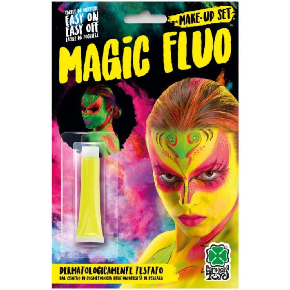 Φωτογραφία προϊόντος: Maskarata Αποκριάτικο Make Up Σωληνάριο Fluo Κίτρινο