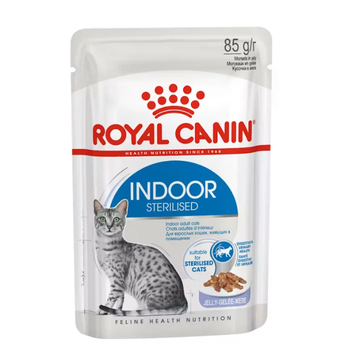 Φωτογραφία προϊόντος: Royal Canin Cat Sterilised Indoor Jelly 85gr