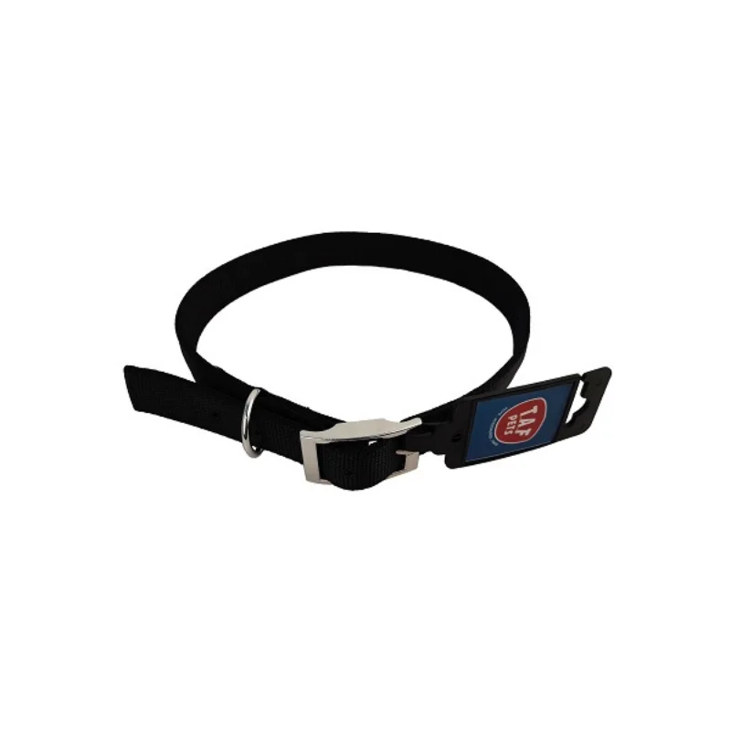Φωτογραφία προϊόντος: Taf Pets Dog Κολάρο Σκύλου Metal Buckle 25mm x 50cm || Black