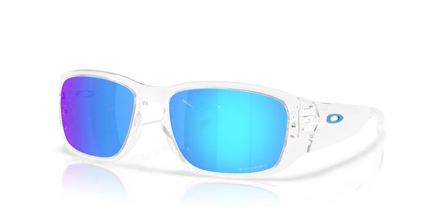 Φωτογραφία προϊόντος: Γυαλιά Ηλίου Oakley Tourniquet Ανδρικά κοκκάλινα διάφανα με μπλε καθρέπτη prizm φακούς 9521 0457 57mm