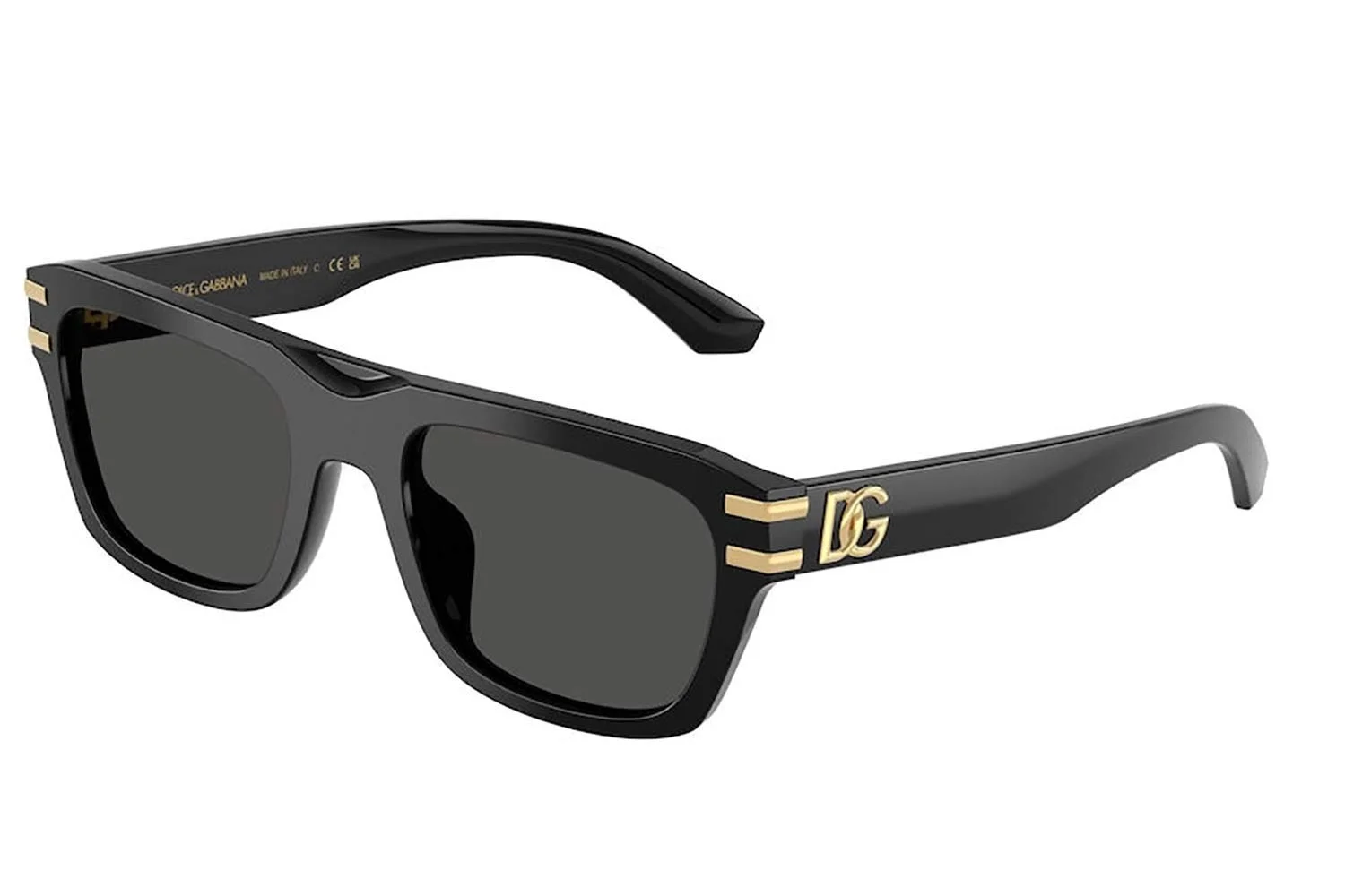 Φωτογραφία προϊόντος: Γυαλιά Ηλίου Dolce Gabbana Unisex κοκκάλινα μαύρα με μαύρους φακούς 4496 50187 54mm