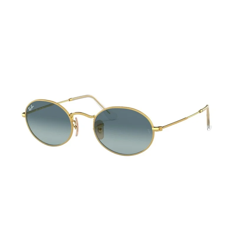 Φωτογραφία προϊόντος: Γυαλιά Ηλίου Ray-Ban Unisex μεταλλικά χρυσά με μπλε degrade φακούς 3547 0013m 51mm