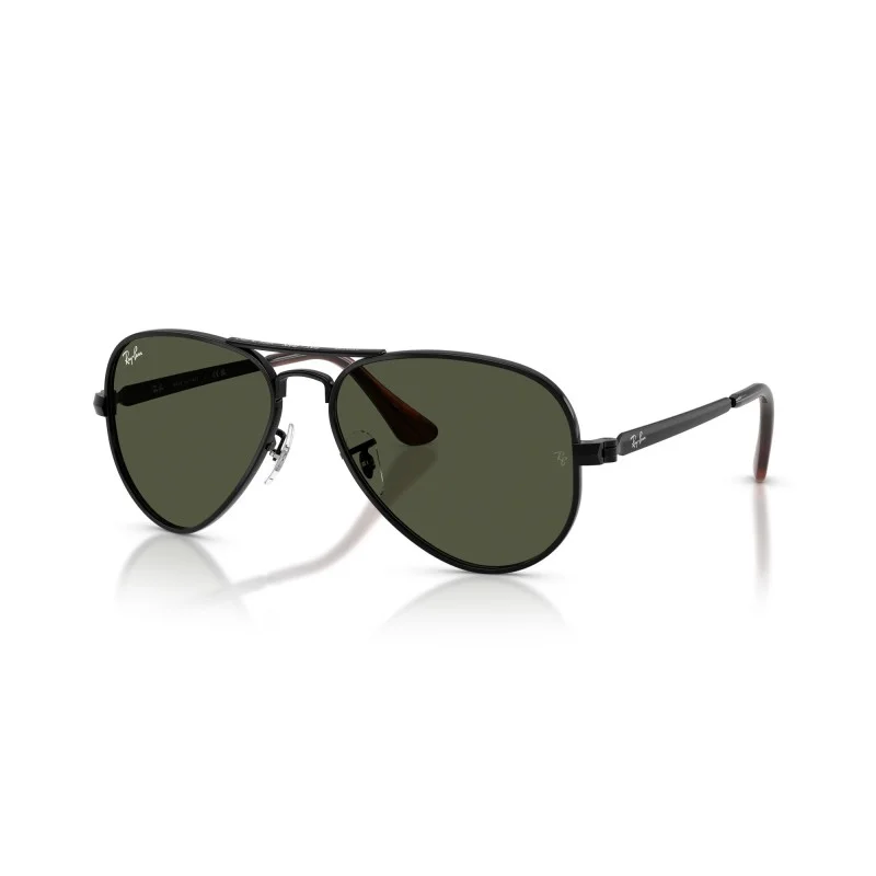 Φωτογραφία προϊόντος: Γυαλιά Ηλίου Ray-Ban Aviator Max Unisex μεταλλικά μαύρα με σκούρους πράσινους φακούς 3925 00231 62mm