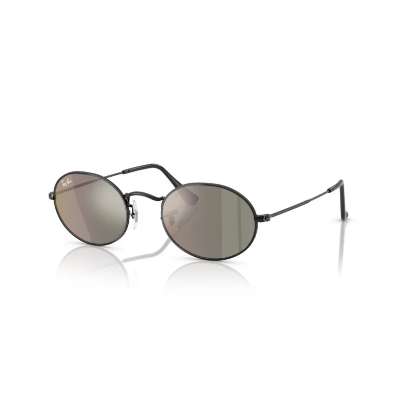 Φωτογραφία προϊόντος: Γυαλιά Ηλίου Ray-Ban Unisex μεταλλικά μαύρα με γκρι καθρέπτη φακούς 3547n 00268 51mm