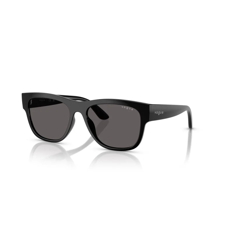 Φωτογραφία προϊόντος: Γυαλιά Ηλίου Vogue Youth Unisex κοκκάλινα μαύρα με γκρι φακούς 2030 w4487 52mm