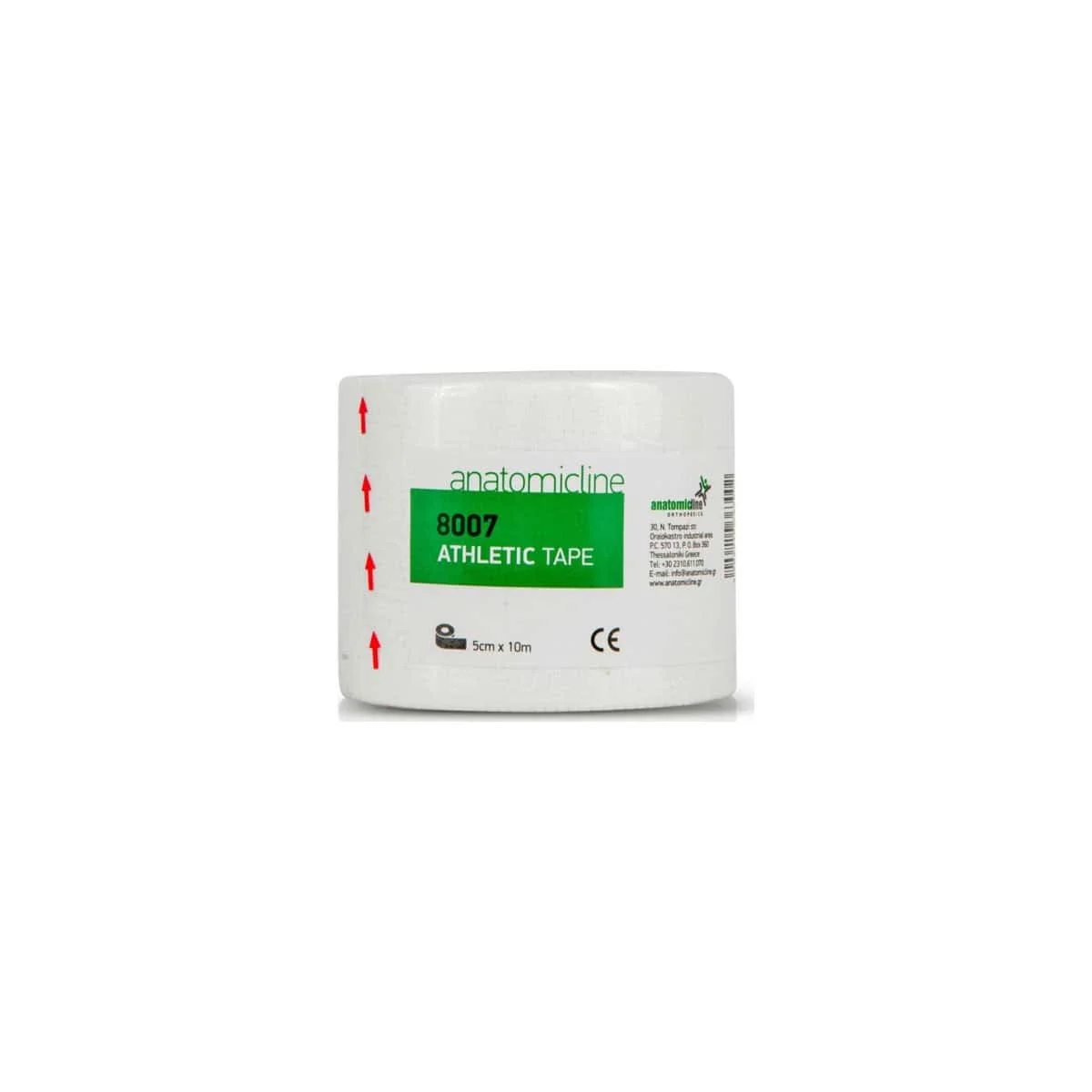 Φωτογραφία προϊόντος: Medipharmacy Anatomic Line 8007 Αυτοκόλλητη Αθλητική Ταινία 5 cm x 10 m