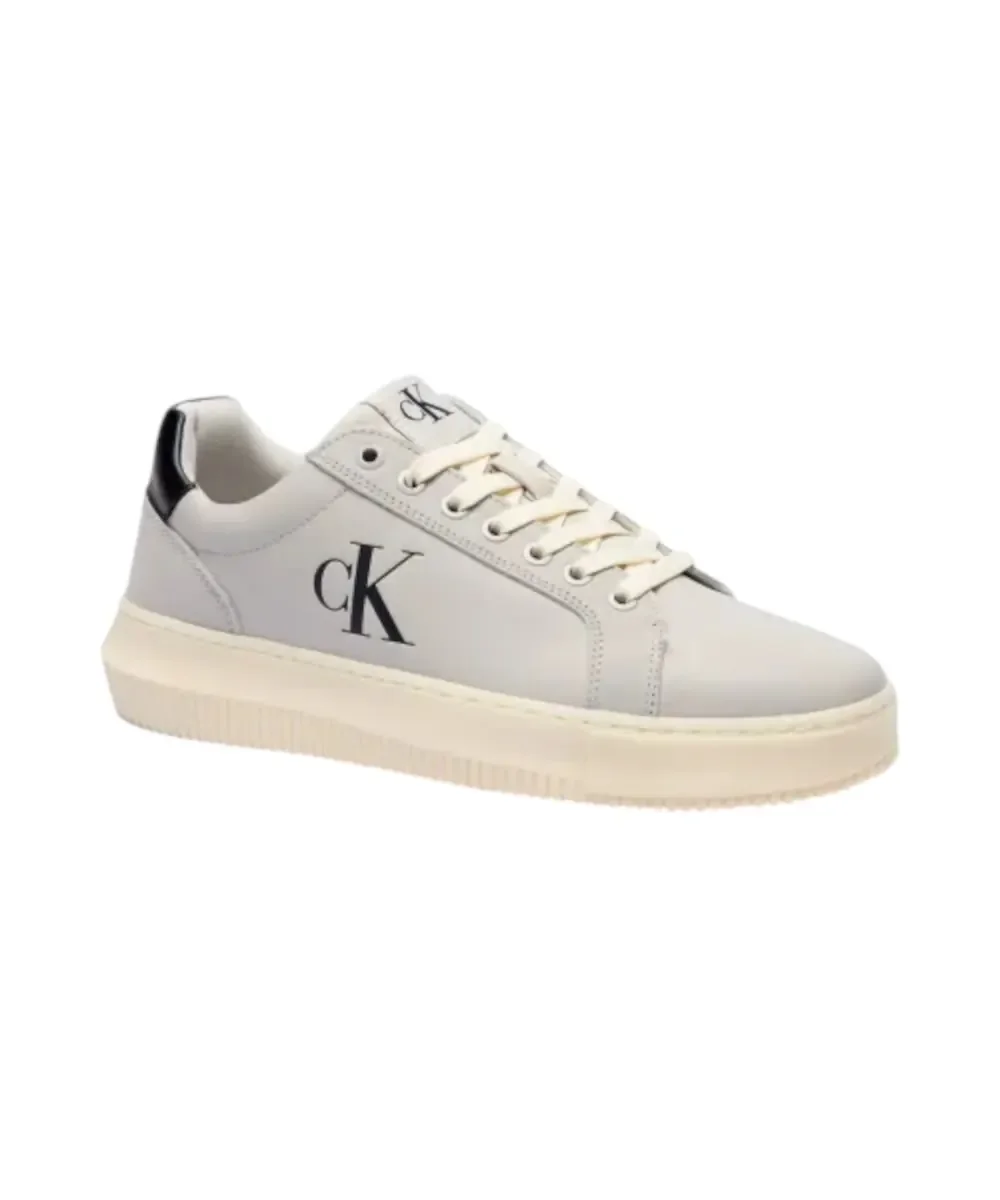 Φωτογραφία προϊόντος: Calvin Klein - Cupsole Mono Lth Ανδρικά Chunky Sneakers YM0YM01123-0IO Γκρι
