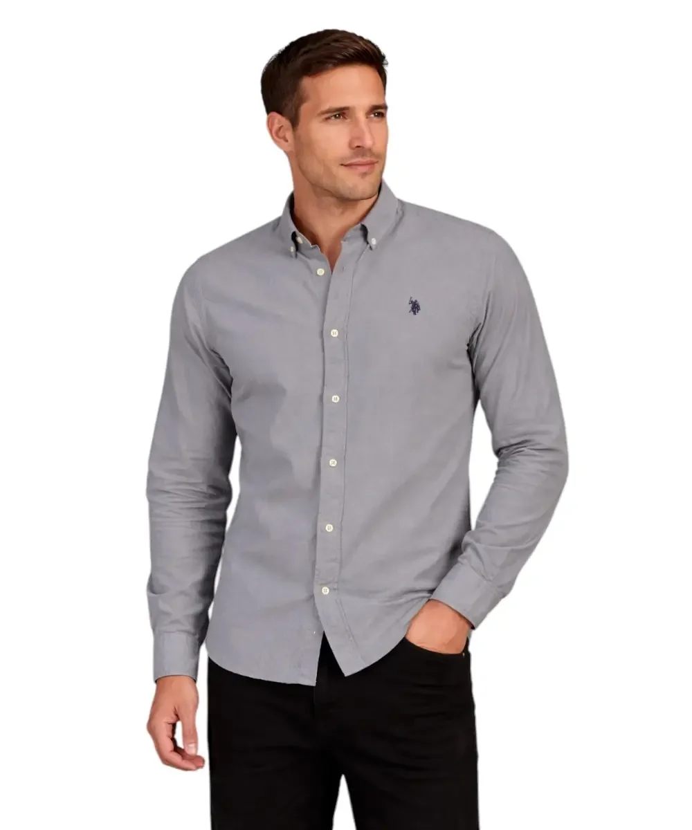 Φωτογραφία προϊόντος: U.S. Polo Assn. - Ανδρικό Πουκάμισο Μακρυμάνικο 64467-53348-487 Μπλε