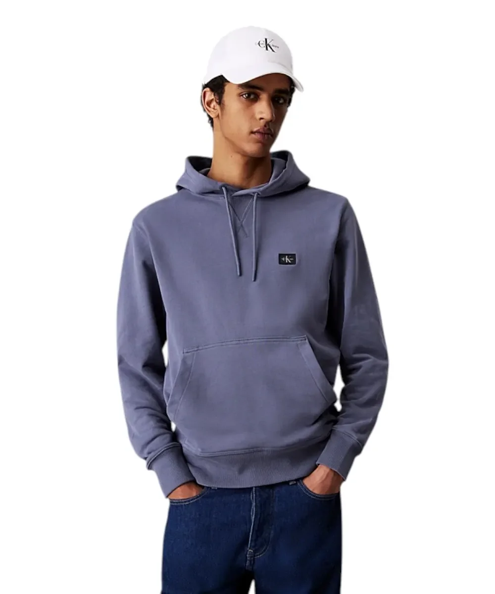 Φωτογραφία προϊόντος: Calvin Klein - Woven Label Hoodie Φούτερ J30J327113-CGE Μπλε