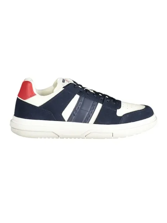 Φωτογραφία προϊόντος: Tommy Hilfiger - Ανδρικά Sneakers The Brooklyn Mixed Texture Suede Trainers EM0EM01457-C1G Μπλε