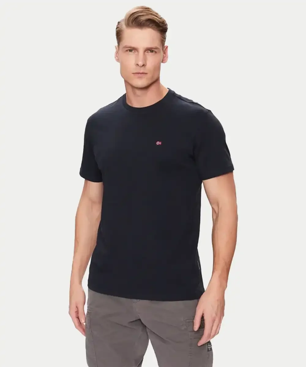 Φωτογραφία προϊόντος: Napapijri - Ανδρικό T-shirt Salis Ss Sum Regular Fit NP0A4H8D-176 Μπλε Σκούρο