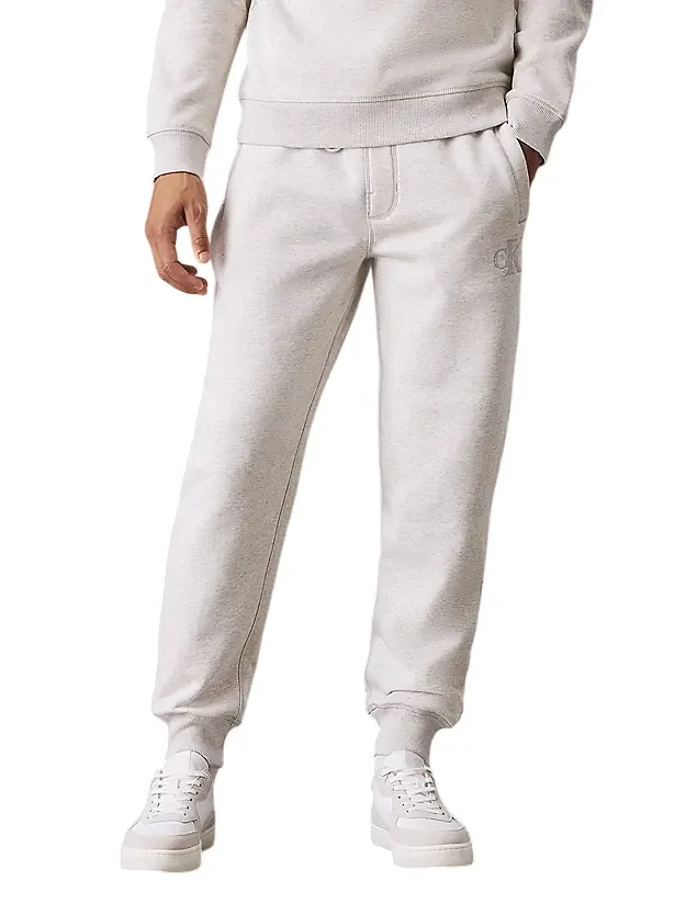 Φωτογραφία προϊόντος: Calvin Klein - Fleece Monogram Παντελόνι Φόρμας J30J325658-P6G Γκρι