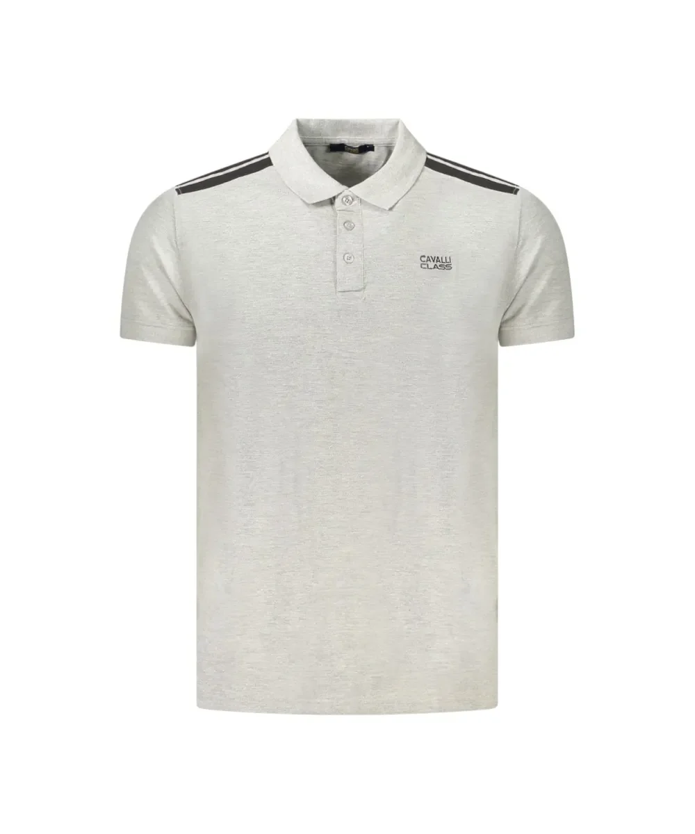 Φωτογραφία προϊόντος: Cavalli Class - Ανδρική Μπλούζα T-Shirt Polo Short Sleeve TXT64DJD060-05001 Γκρι