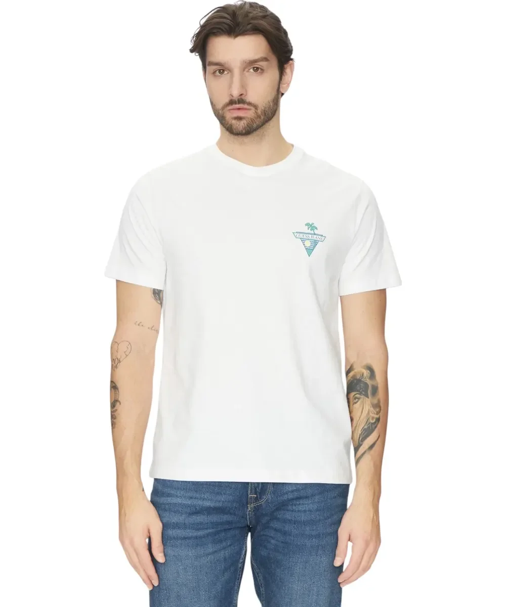 Φωτογραφία προϊόντος: Guess - Ανδρικό T-shirt Regular Fit M5GI55K8FQ4-G011 Λευκό