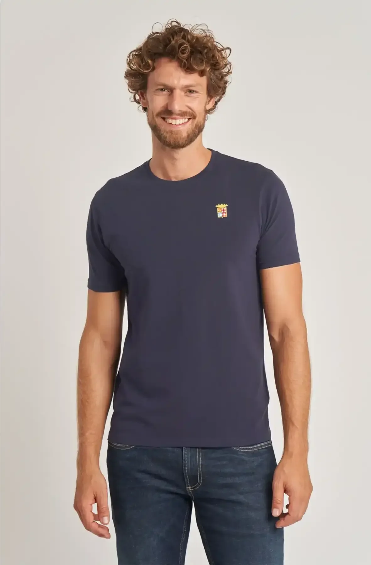 Φωτογραφία προϊόντος: Lee Marina Militaire - Ανδρικό Crew neck T-shirt Essentials Cotton MYT0189-900004 Μπλε