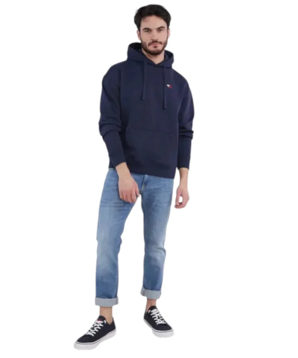 Φωτογραφία προϊόντος: Tommy Hilfiger - Ανδρικό Φούτερ με Κουκούλα DM0DM16369-C87 Μπλε Σκούρο