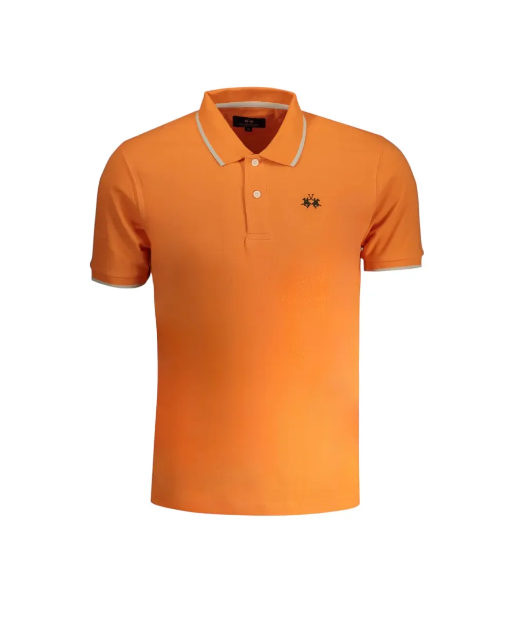 Φωτογραφία προϊόντος: La Martina - Ανδρικό T-Shirt Polo Anthony Regular Fit BPMP04-PK031-02163 Πορτοκαλί