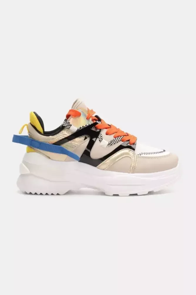 Φωτογραφία προϊόντος: Luigi - Γυναικεία Sneakers σε Συνδυασμό Χρωμάτων 3834302 Μπεζ