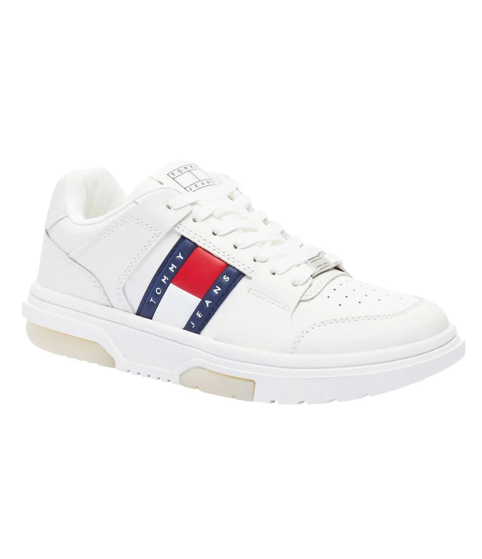 Φωτογραφία προϊόντος: Tommy Hilfiger - Γυναικεία Sneakers Brooklyn Leather Trainers EN0EN02783-YBL Λευκό