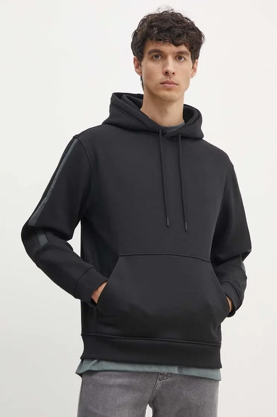 Φωτογραφία προϊόντος: Calvin Klein - Ανδρικό Φούτερ Logo Tape Regular Fit J30J325632-BEH Μαύρο
