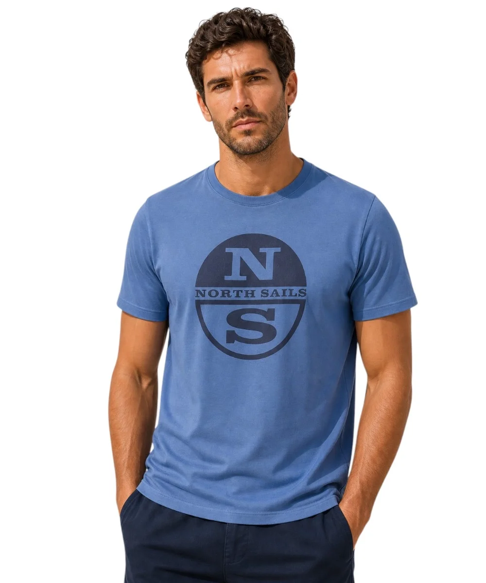 Φωτογραφία προϊόντος: North Sails - Ανδρικό T-shirt Κοντομάνικο Regular Fit 996043-000-0776 Μπλε