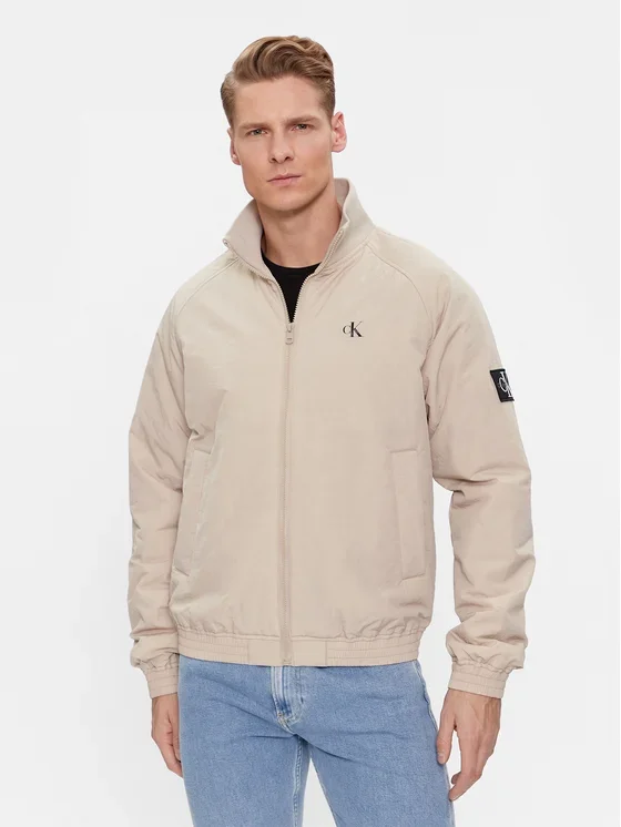 Φωτογραφία προϊόντος: Calvin Klein - Ανδρικό Χειμωνιάτικο Μπουφάν Harrington Jacket Regular Fit J30J324697-PED Μπεζ