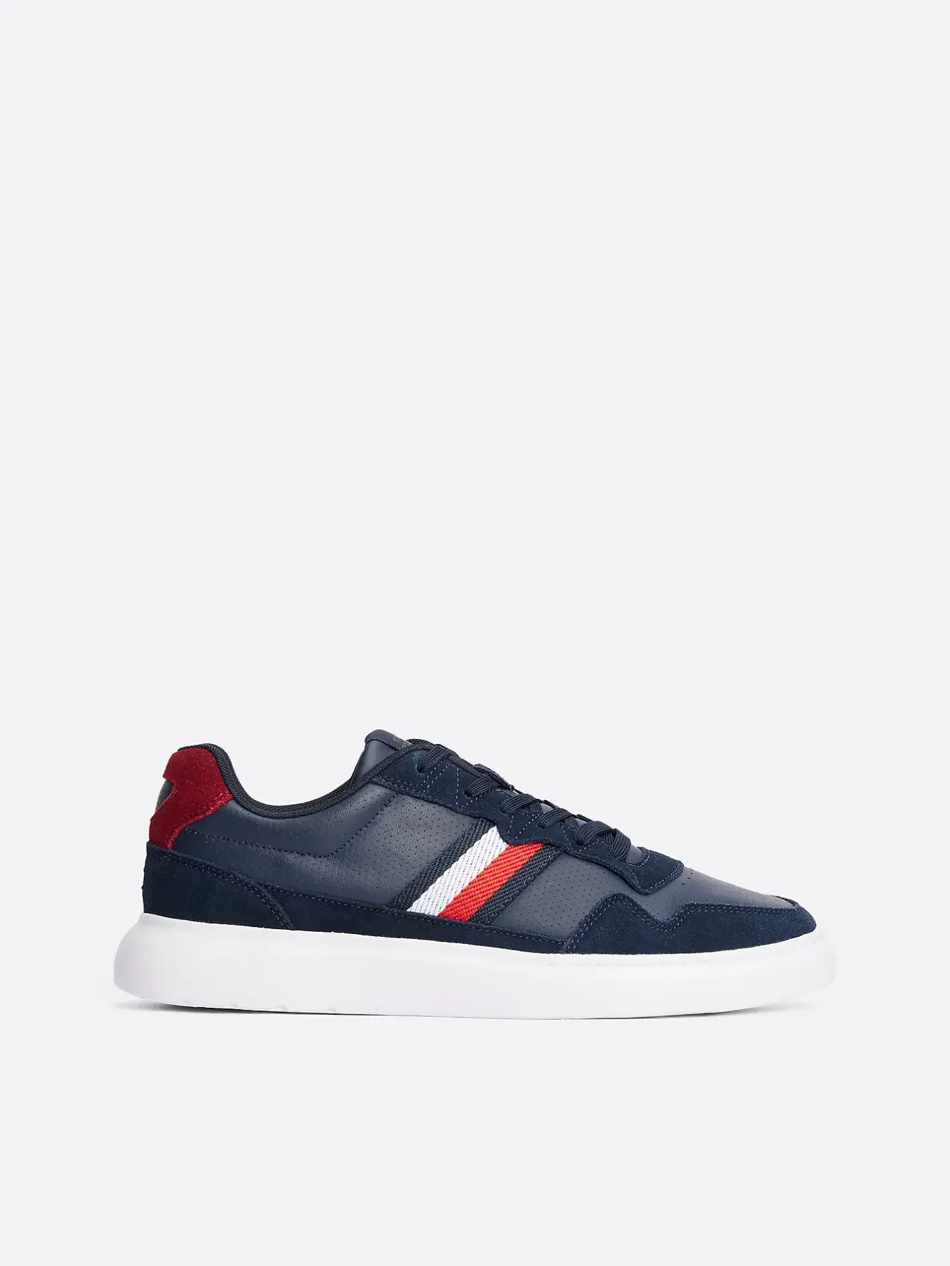 Φωτογραφία προϊόντος: Tommy Hilfiger - Ανδρικά Sneakers Light Cupsole Lth Mix Stripes FM0FM04889-C1G Μπλε