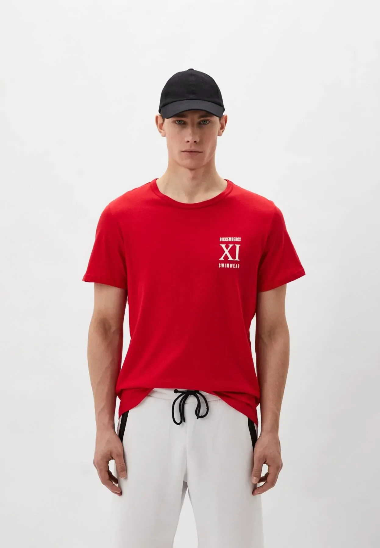 Φωτογραφία προϊόντος: Bikkembergs - Ανδρικό T-shirt Κοντομάνικο BKK1MTS05-RED Κόκκινο