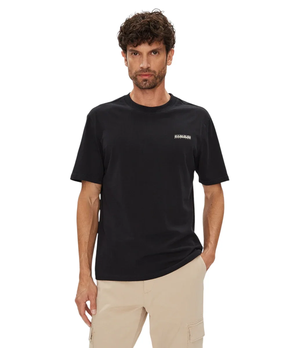 Φωτογραφία προϊόντος: Napapijri - Ανδρικό T-shirt S Smallbox Regular Fit NP0A88TR-941 Μαύρο
