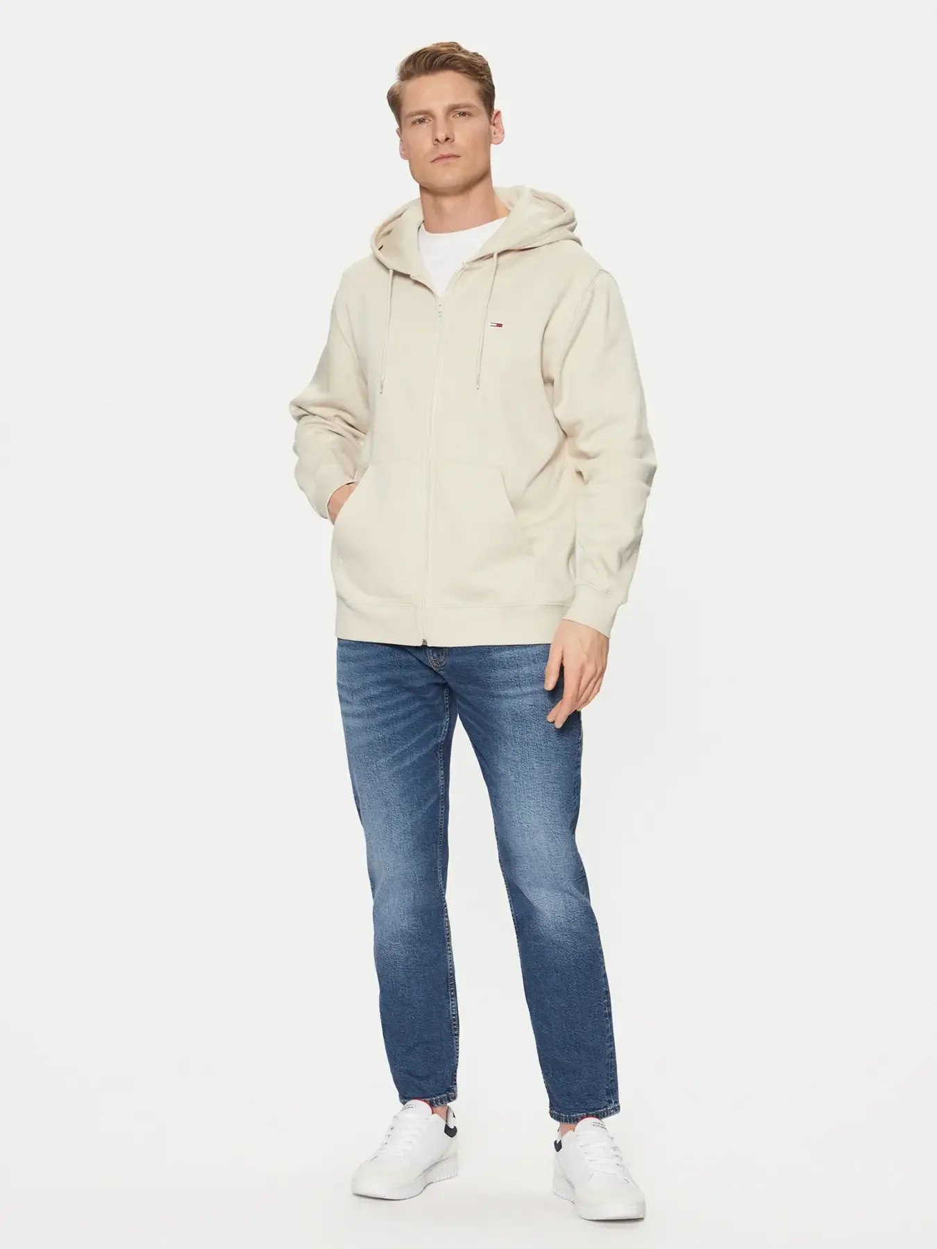 Φωτογραφία προϊόντος: Tommy Hilfiger - Ανδρικό Παντελόνι Τζιν Tapered Slim Fit DM0DM20576-1BK Μπλε
