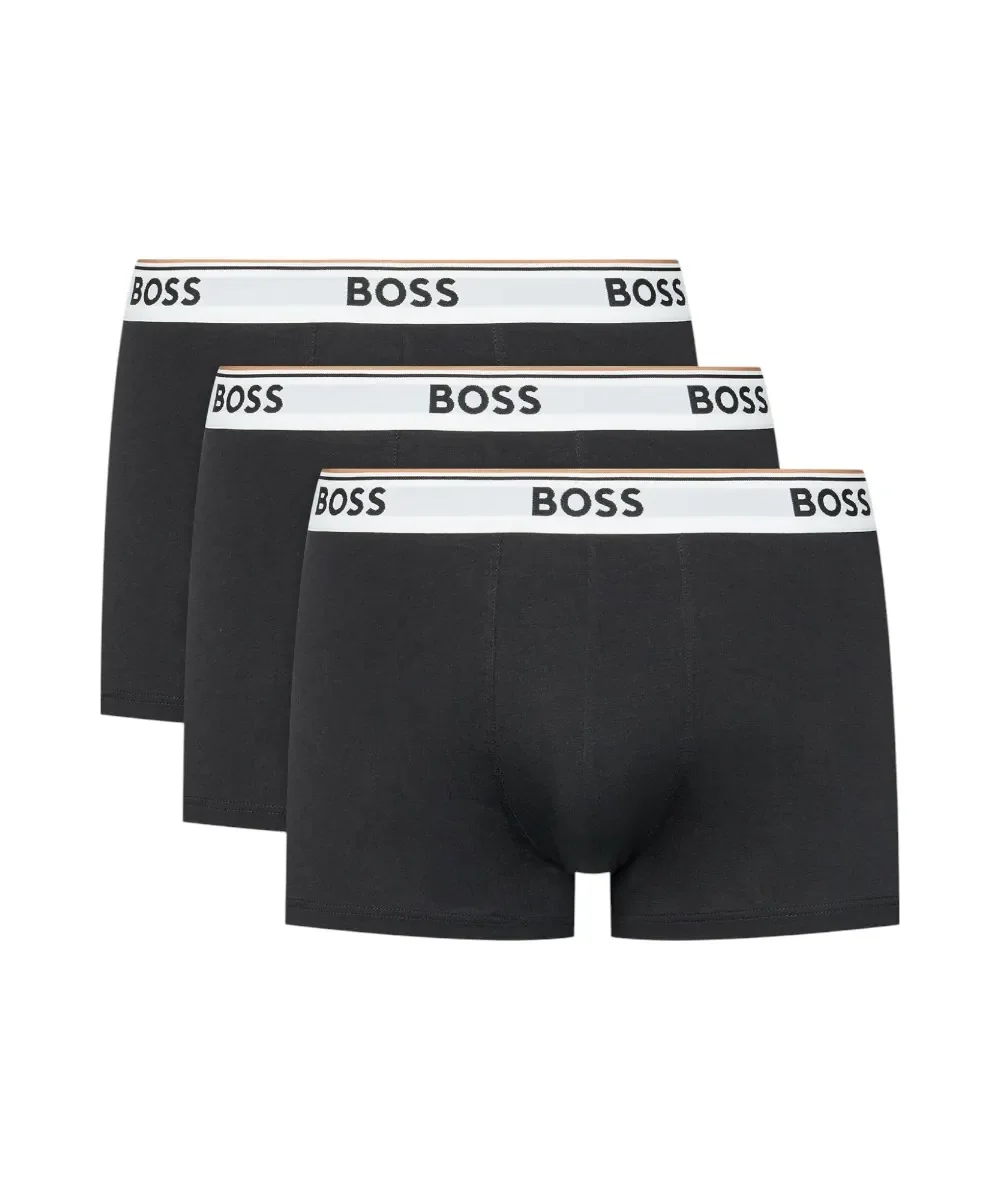 Φωτογραφία προϊόντος: Hugo Boss - Ανδρικά Μποξεράκια Power Bodywear 3Pack 50475274-994 Μαύρο