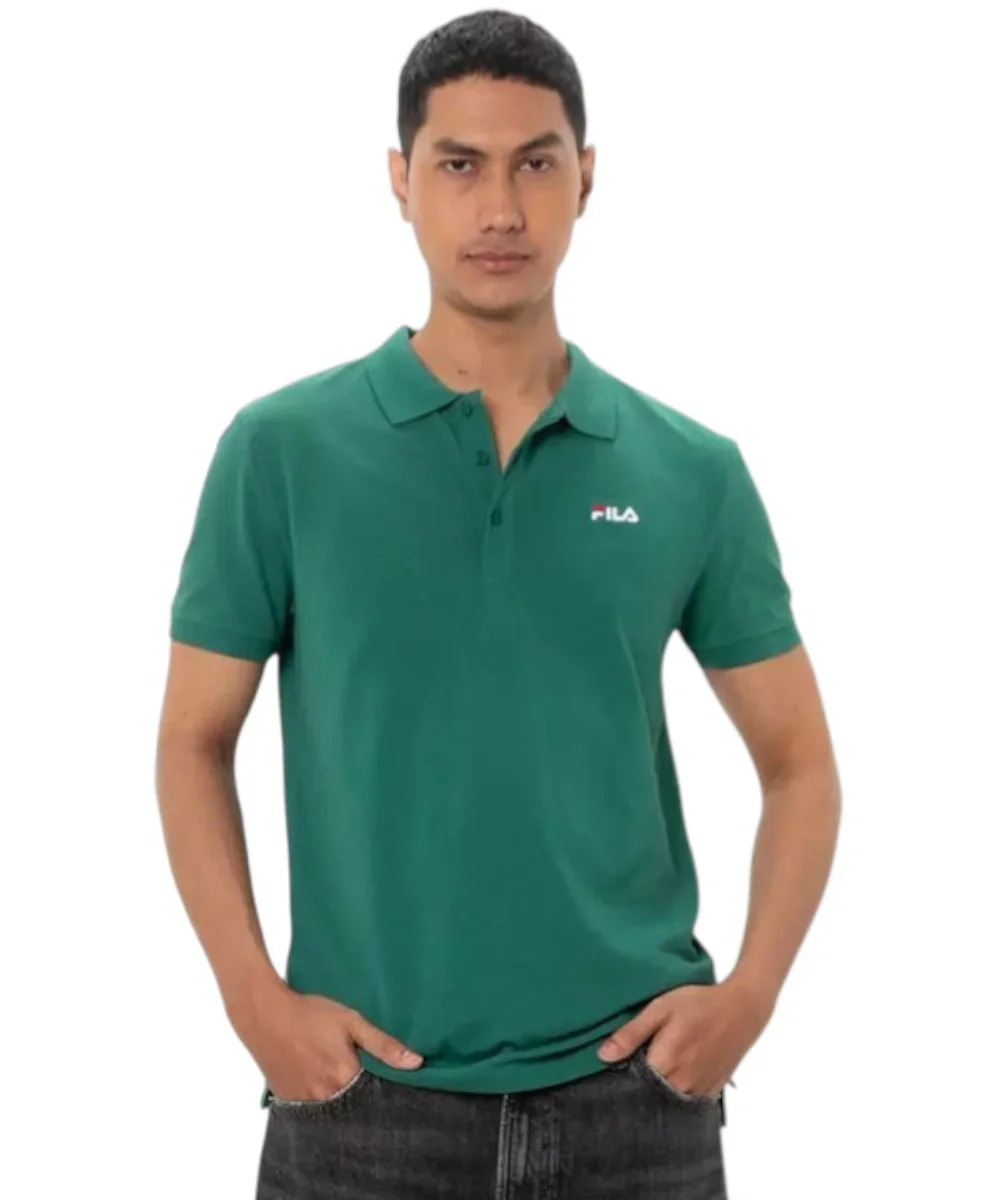 Φωτογραφία προϊόντος: Fila - Ανδρικό Polo T-shirt Slim Fit FAM0717-60084 Πράσινο