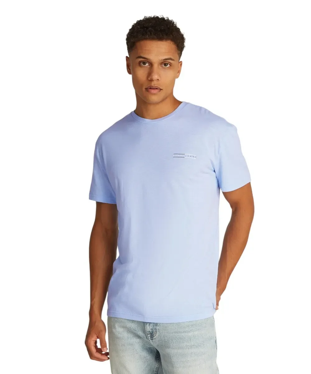 Φωτογραφία προϊόντος: Tommy Hilfiger - Ανδρικό T-shirt b Reg Graphic Slub Ext Regular Fit DM0DM21303-C3Q Γαλάζιο