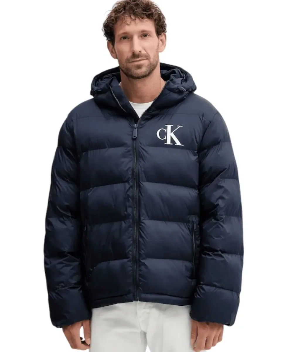 Φωτογραφία προϊόντος: Calvin Klein - Ανδρικό Χειμωνιάτικο Μπουφάν Regular Fit LV04RD528G-CEF Μπλε Σκούρο